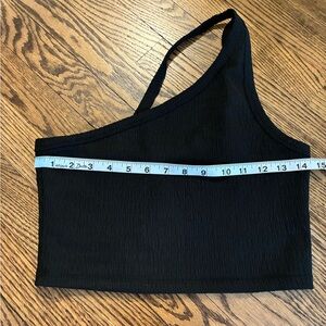 AE One-Shoulder Crop Tank Top